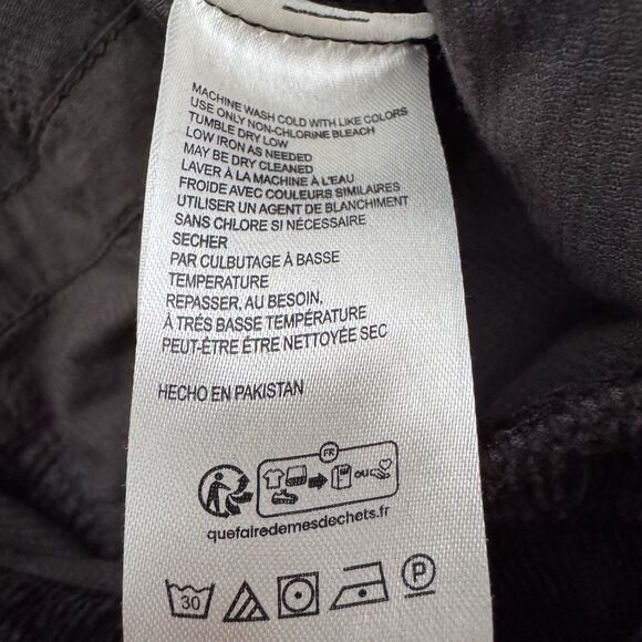 ANTHROPOLOGIE Pilcro Brown Corduroy Straight Leg High Rise Ankle Pants Size 28 - Picture 8 of 9